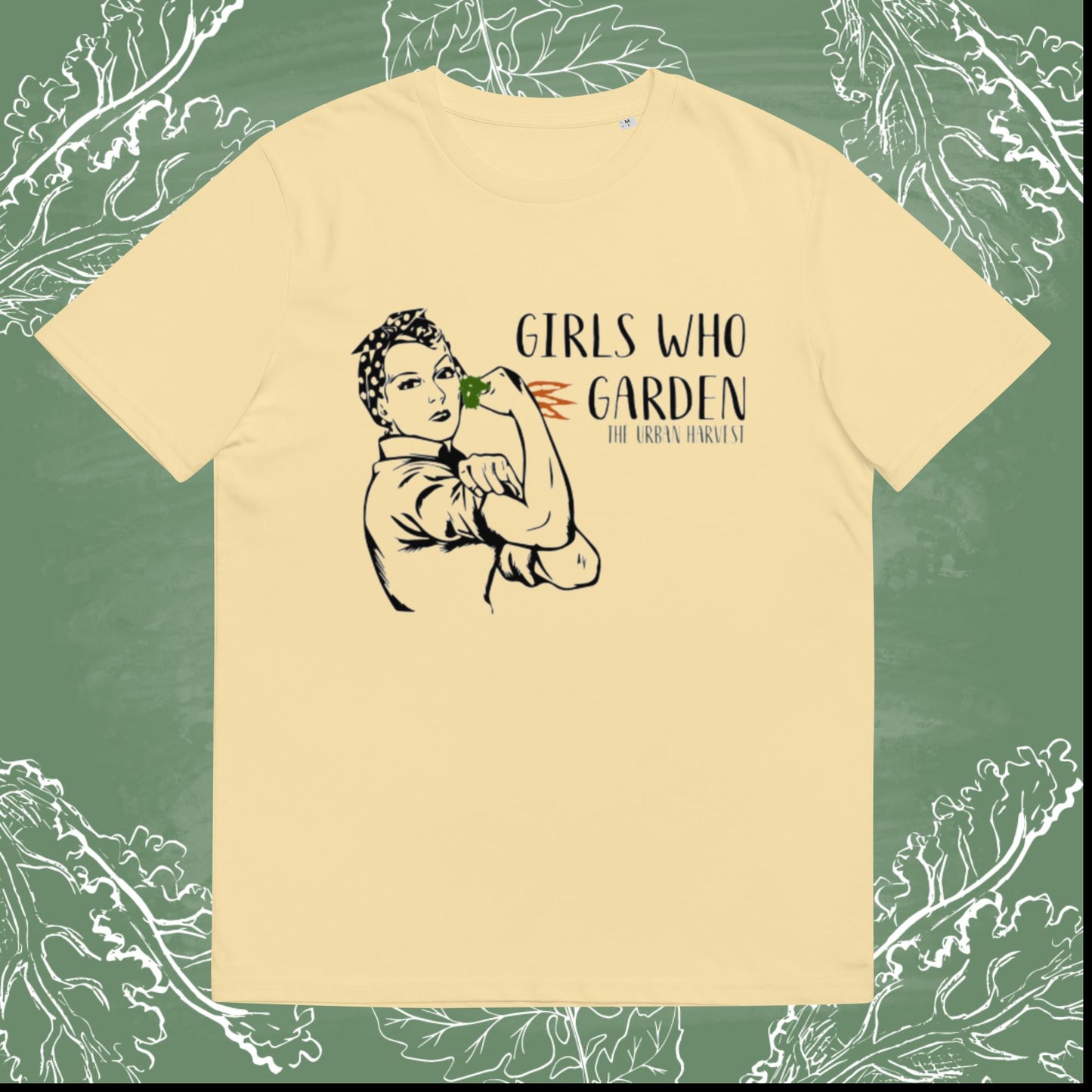 Girls Who Garden Unisex Organic Cotton T-shirt