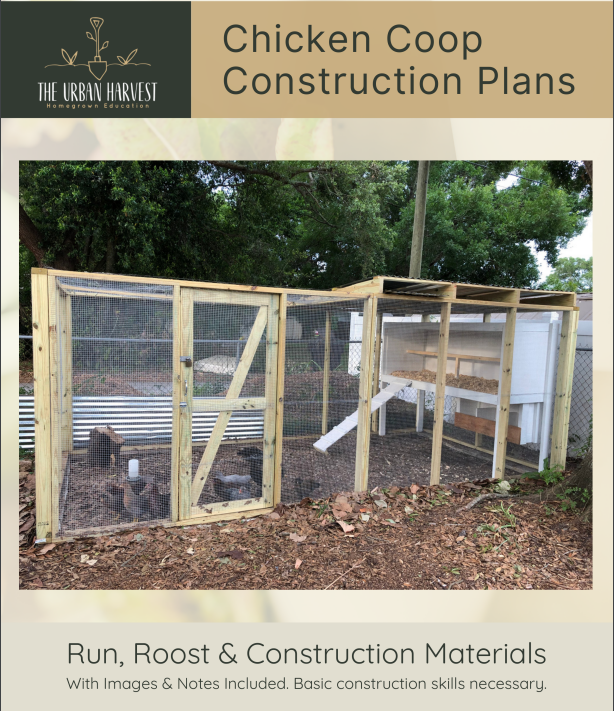 Chicken Coop & Roost Plan