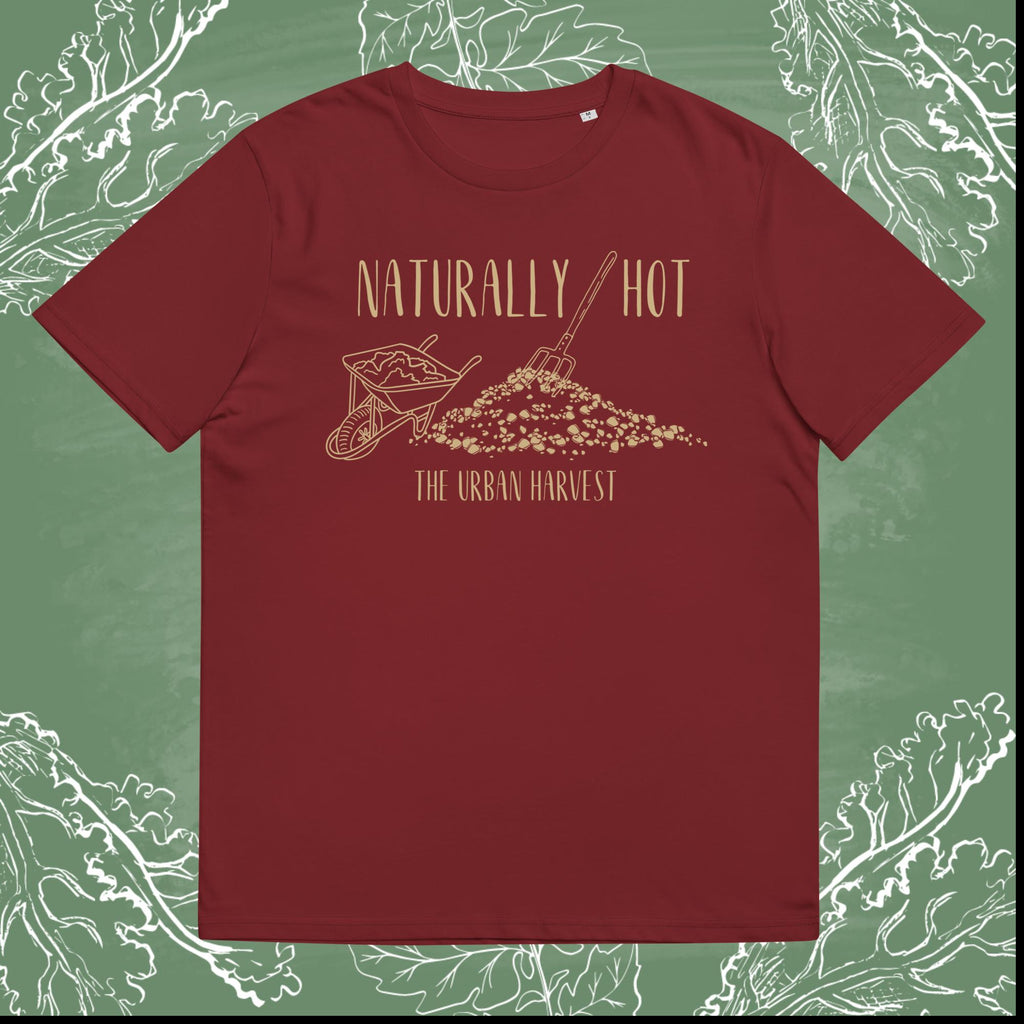 Naturally Hot Unisex organic cotton t-shirt