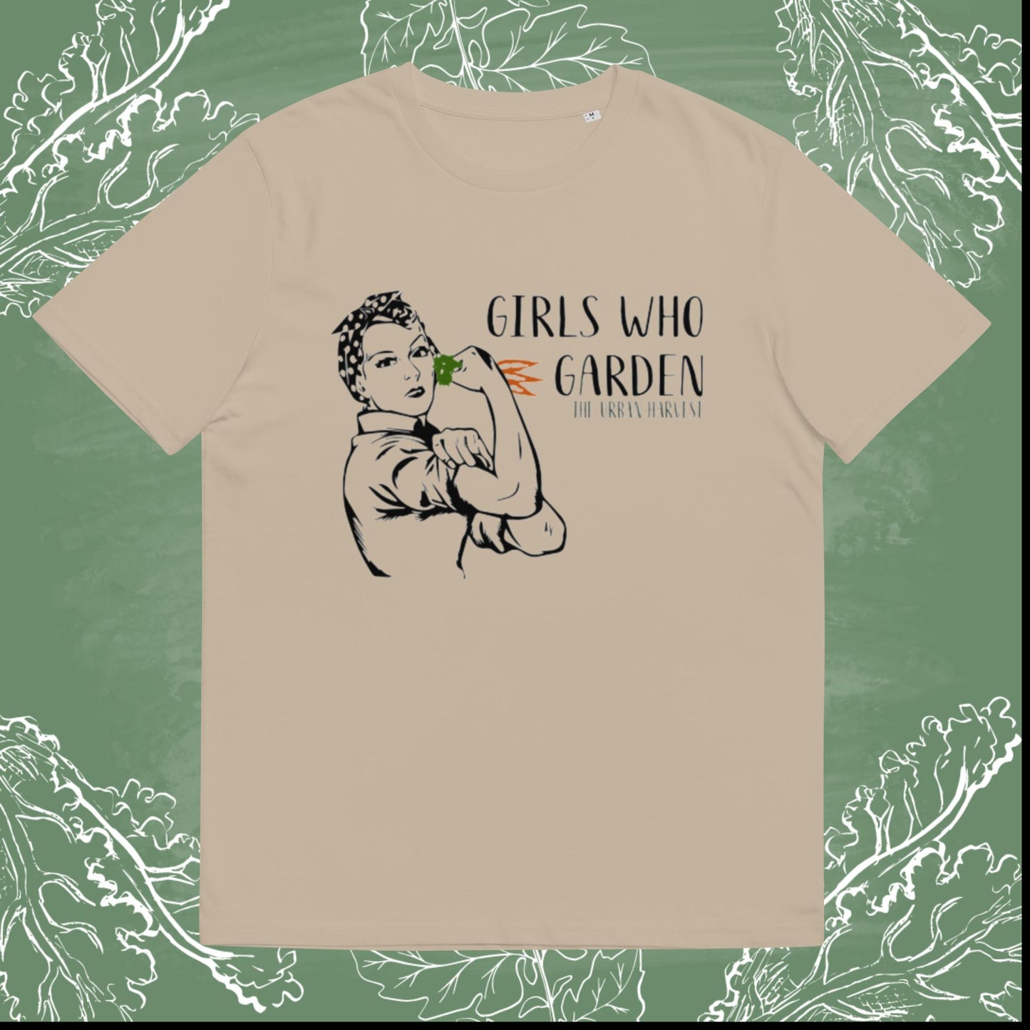 Girls Who Garden Unisex Organic Cotton T-shirt