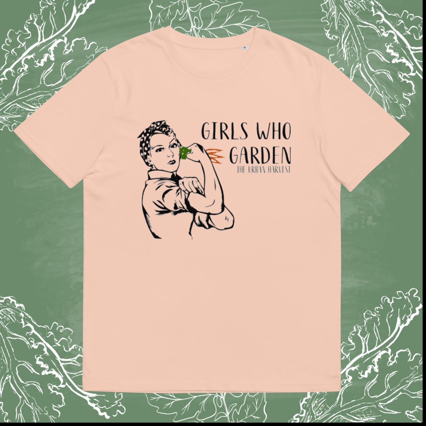 Girls Who Garden Unisex Organic Cotton T-shirt