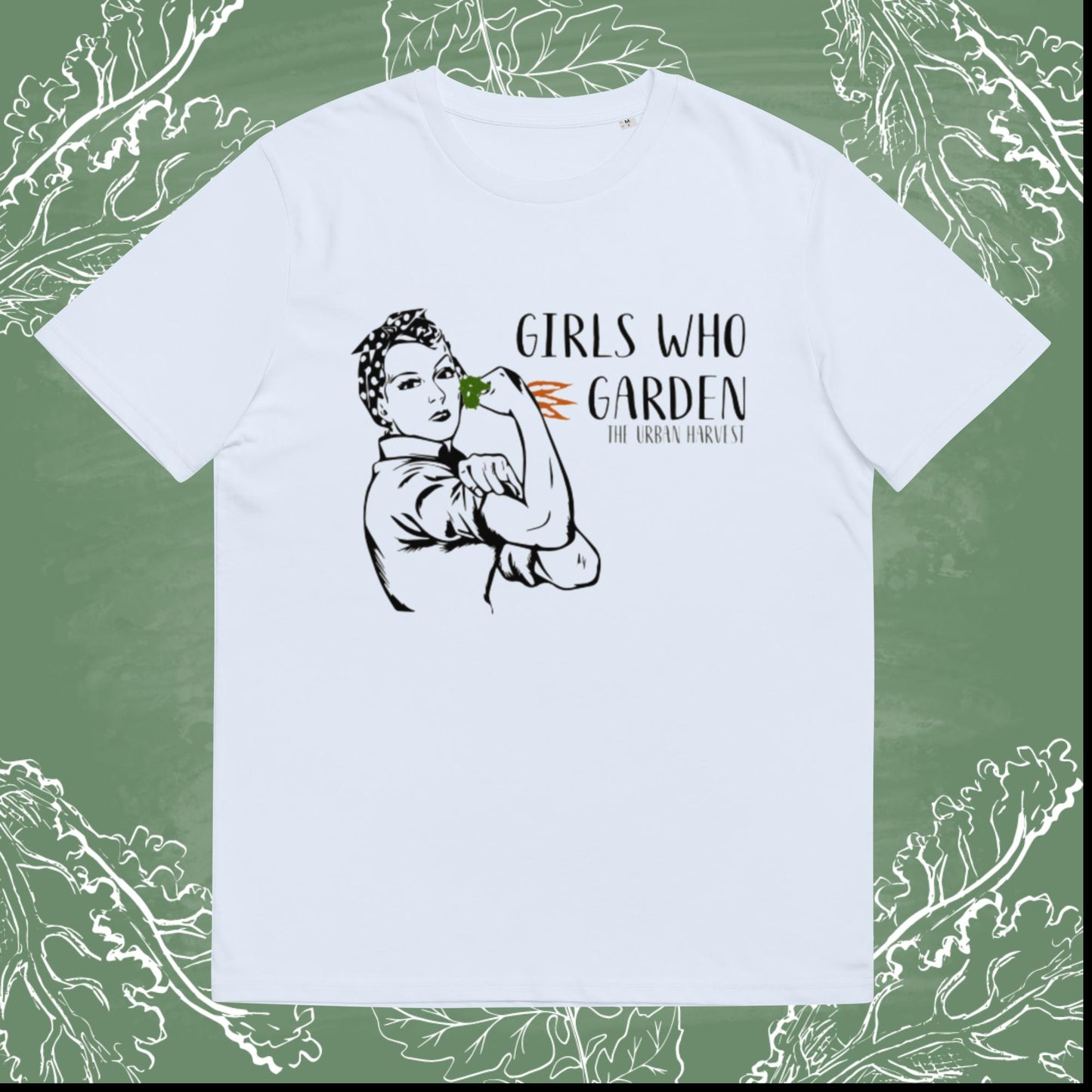 Girls Who Garden Unisex Organic Cotton T-shirt