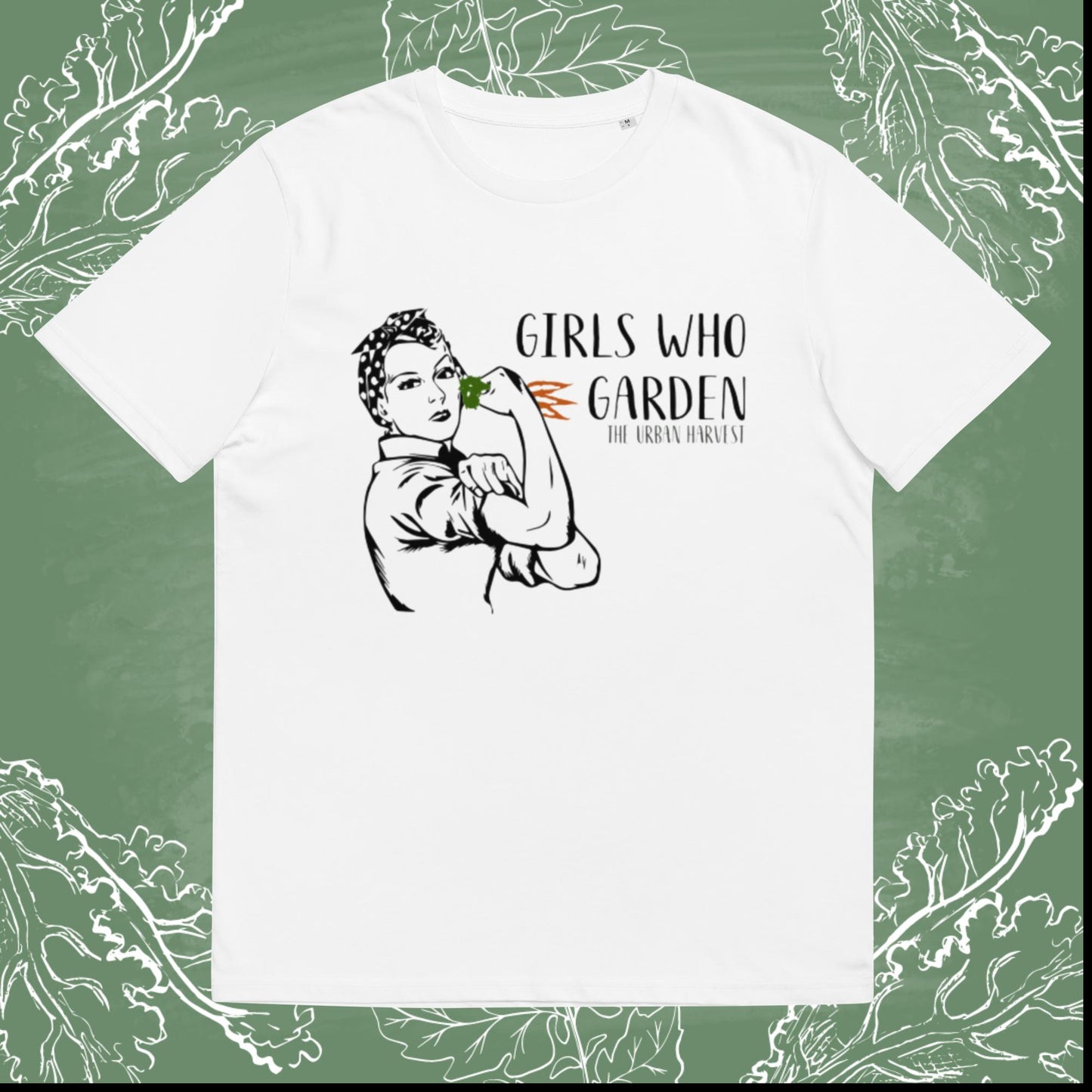 Girls Who Garden Unisex Organic Cotton T-shirt